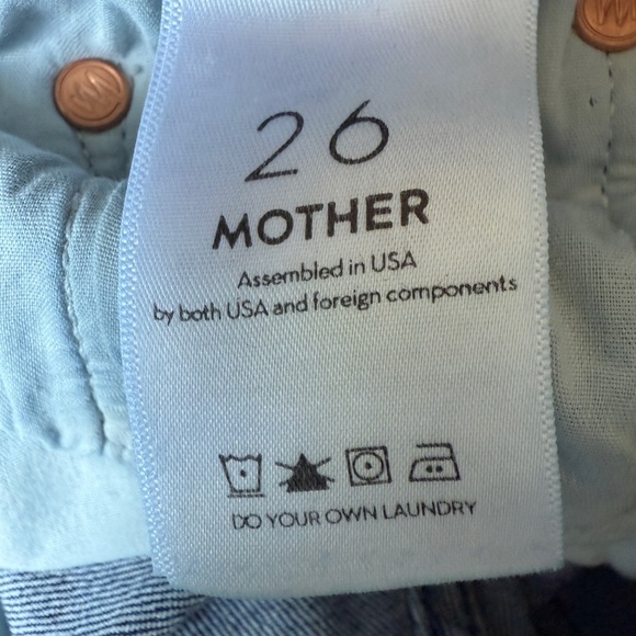 Mother Women's The Looker Groovin Skinny Minimalist Designer Jeans W26/L27 - Picture 4 of 7